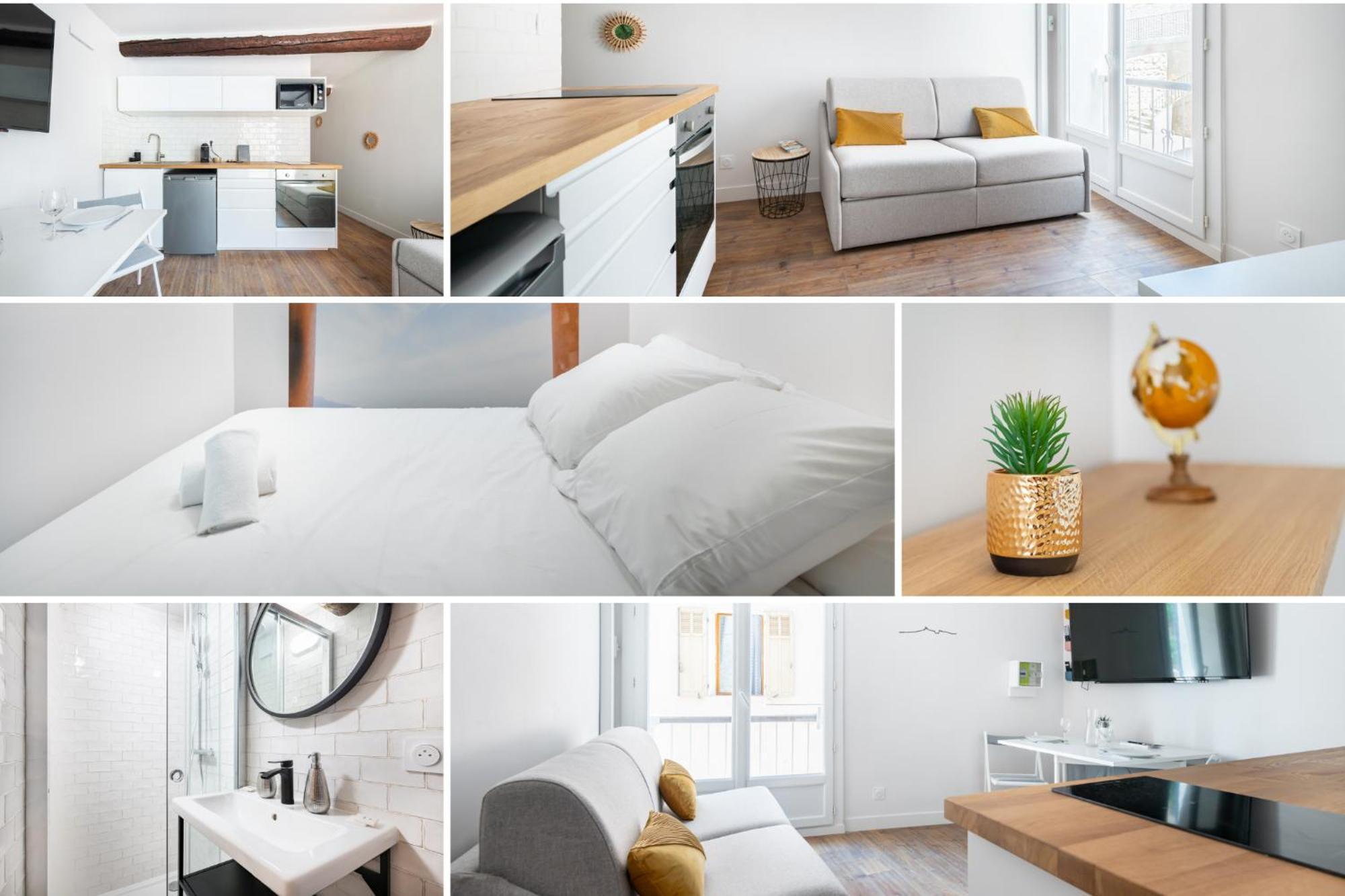Lou Baou - Calme - Lumineux - Wifi Apartment Gardanne Ruang foto