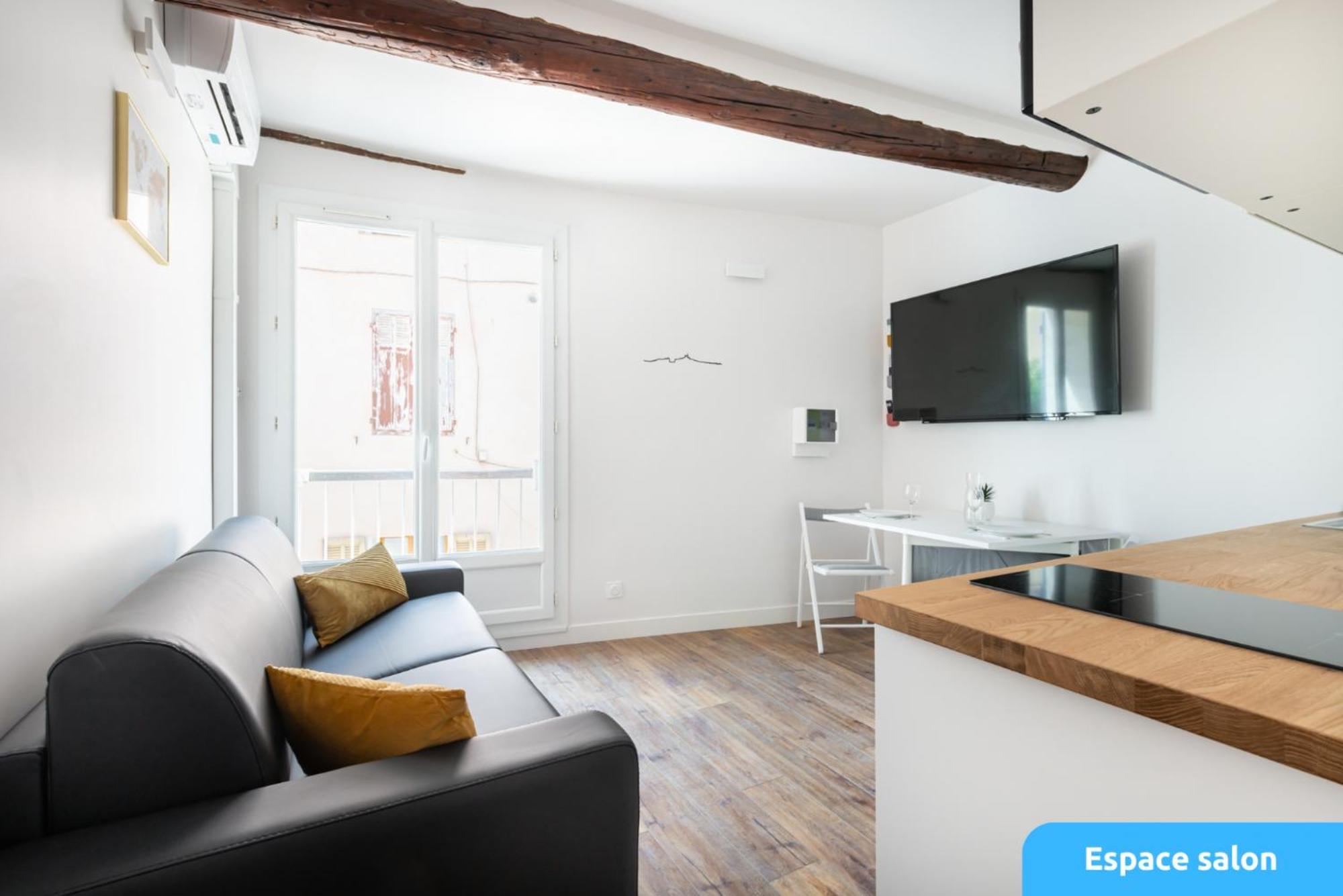 Lou Baou - Calme - Lumineux - Wifi Apartment Gardanne Ruang foto