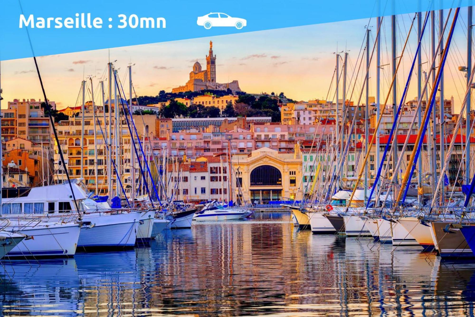 Lou Baou - Calme - Lumineux - Wifi Apartment Gardanne Bagian luar foto